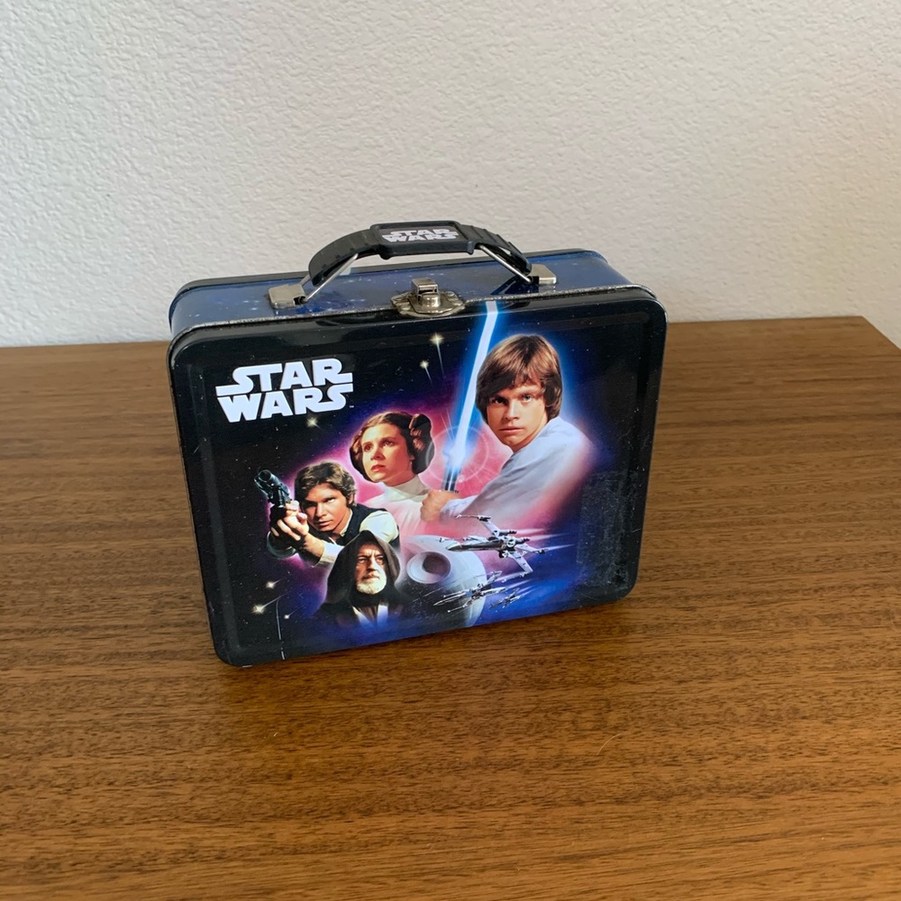 Tin Star Wars Lunch Box. Great condition.
